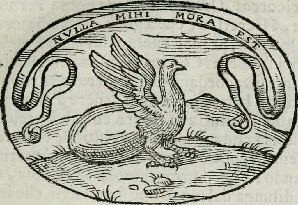 An illustration from Delle imprese trattato, 1592, leaf 468