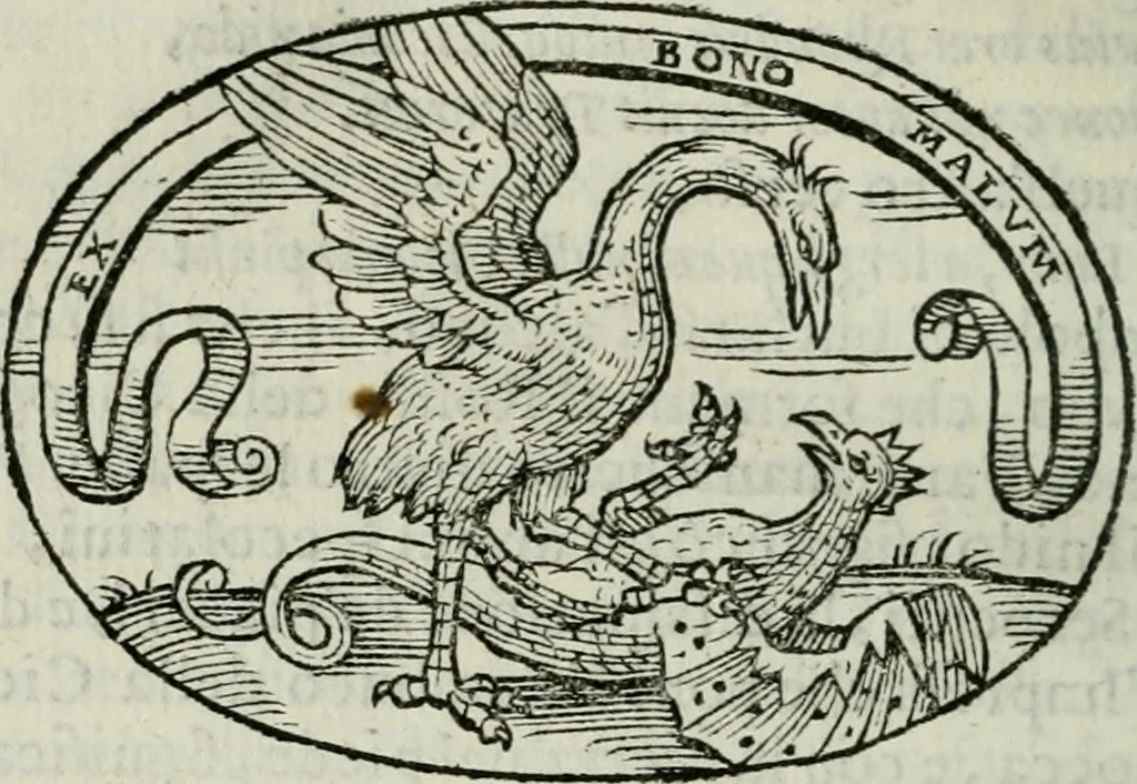 An illustration from Delle imprese trattato, 1592, leaf 473