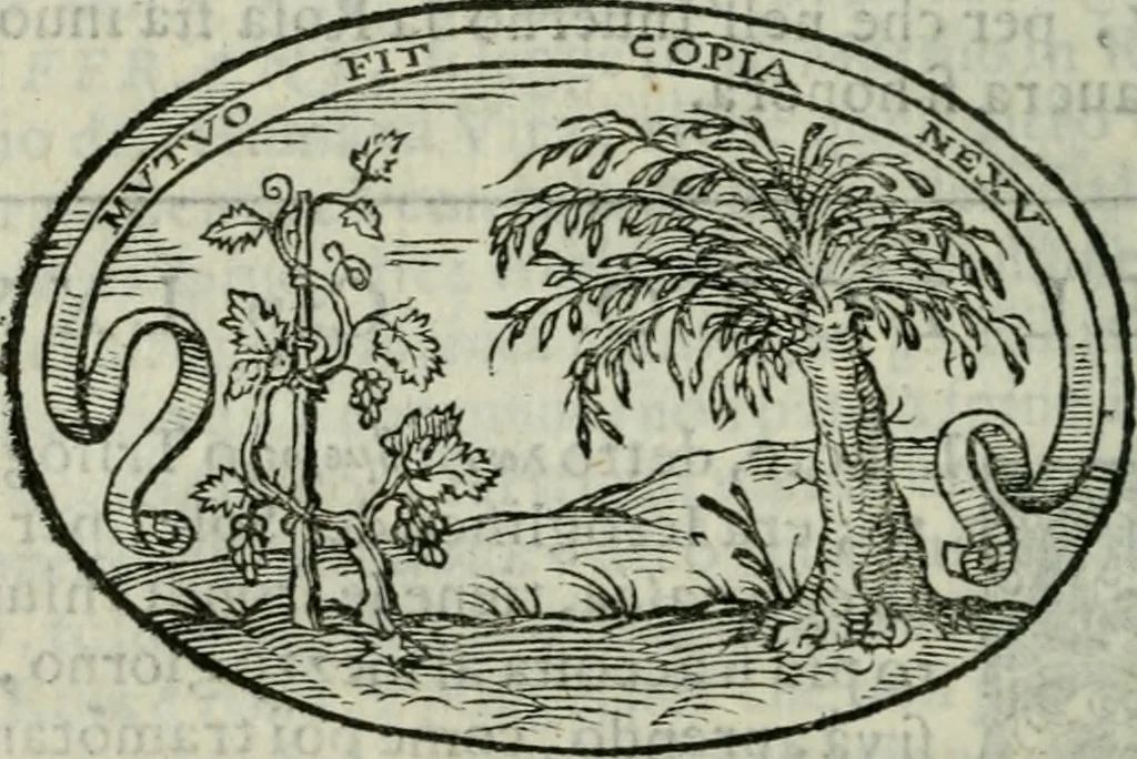 An illustration from Delle imprese trattato, 1592, leaf 503