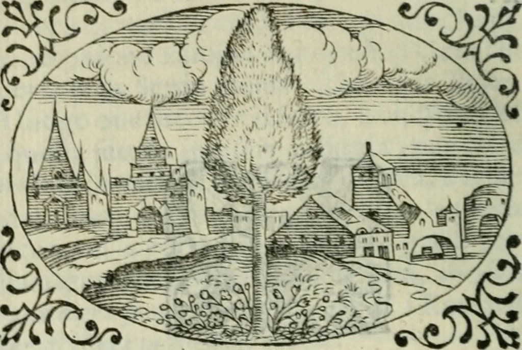 An illustration from Delle imprese trattato, 1592, leaf 539