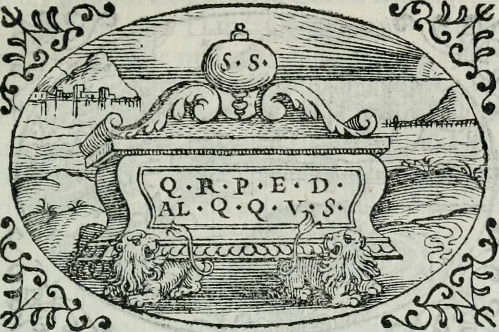 An illustration from Delle imprese trattato, 1592, leaf 560