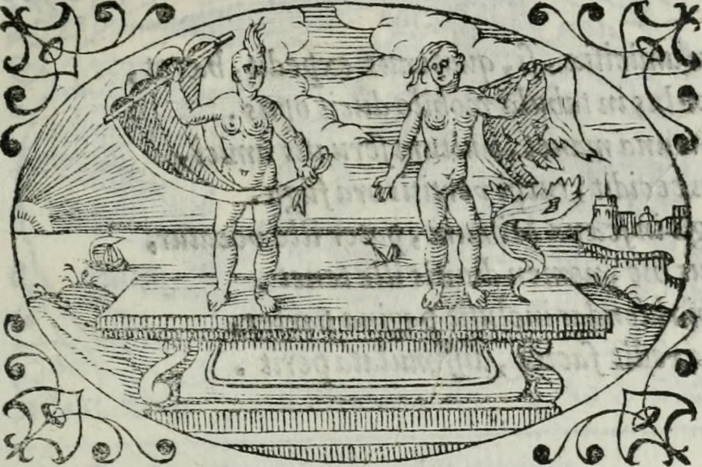 An illustration from Delle imprese trattato, 1592, leaf 568