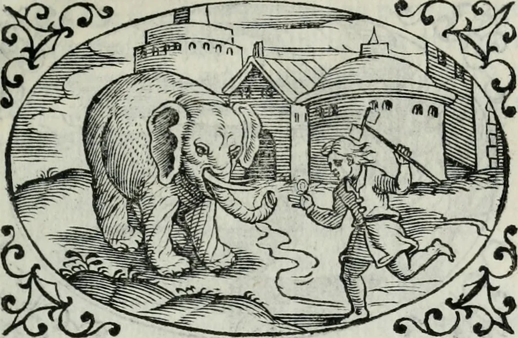 An illustration from Delle imprese trattato, 1592, leaf 574
