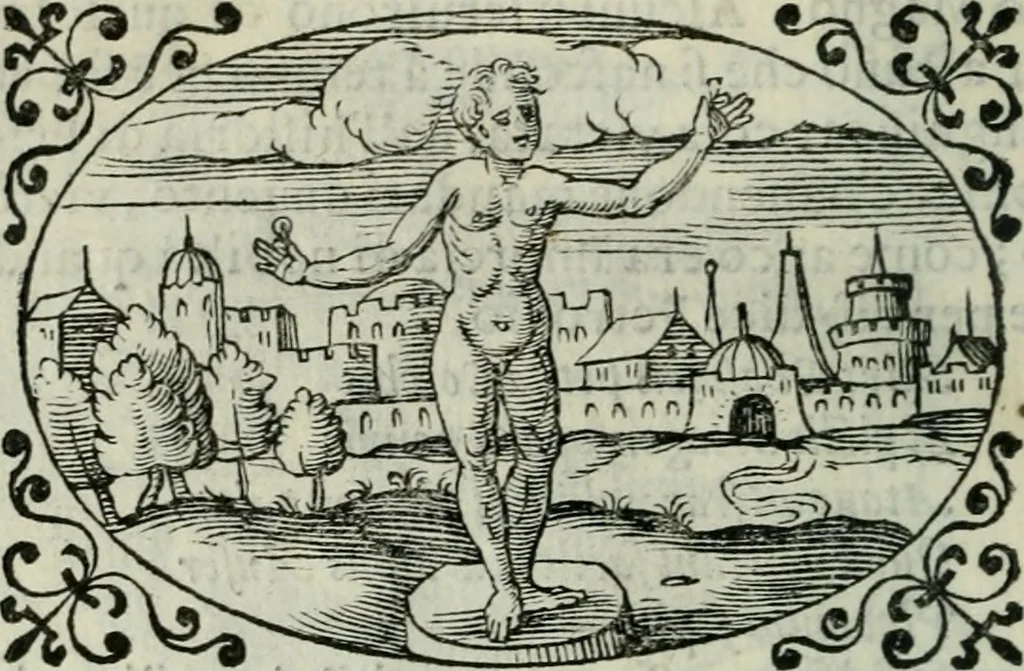 An illustration from Delle imprese trattato, 1592, leaf 577