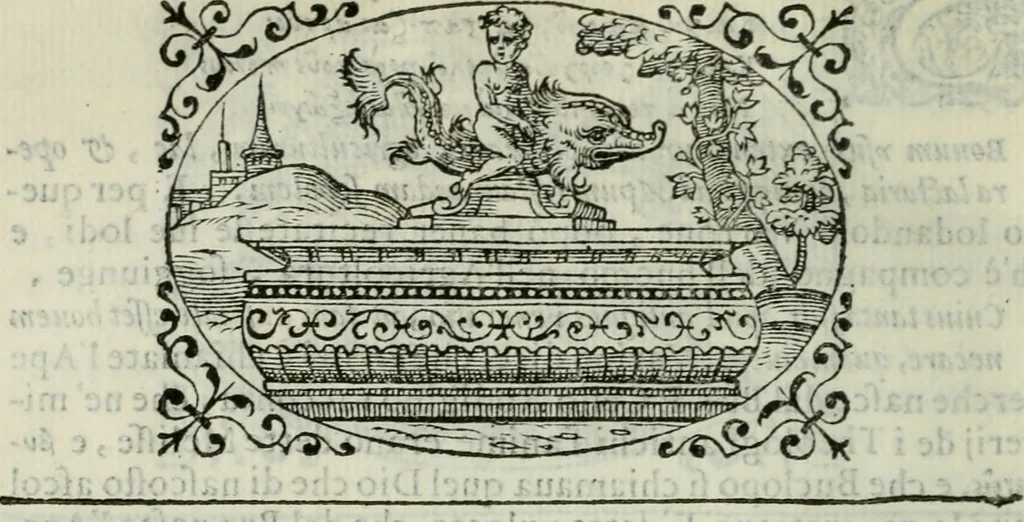 An illustration from Delle imprese trattato, 1592, leaf 593