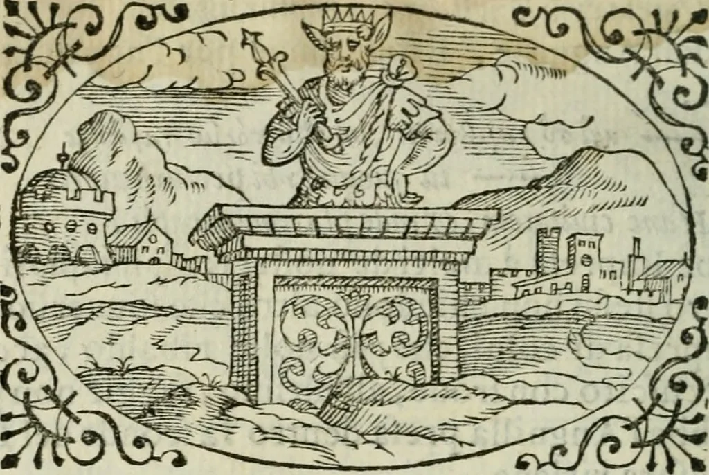 An illustration from Delle imprese trattato, 1592, leaf 613