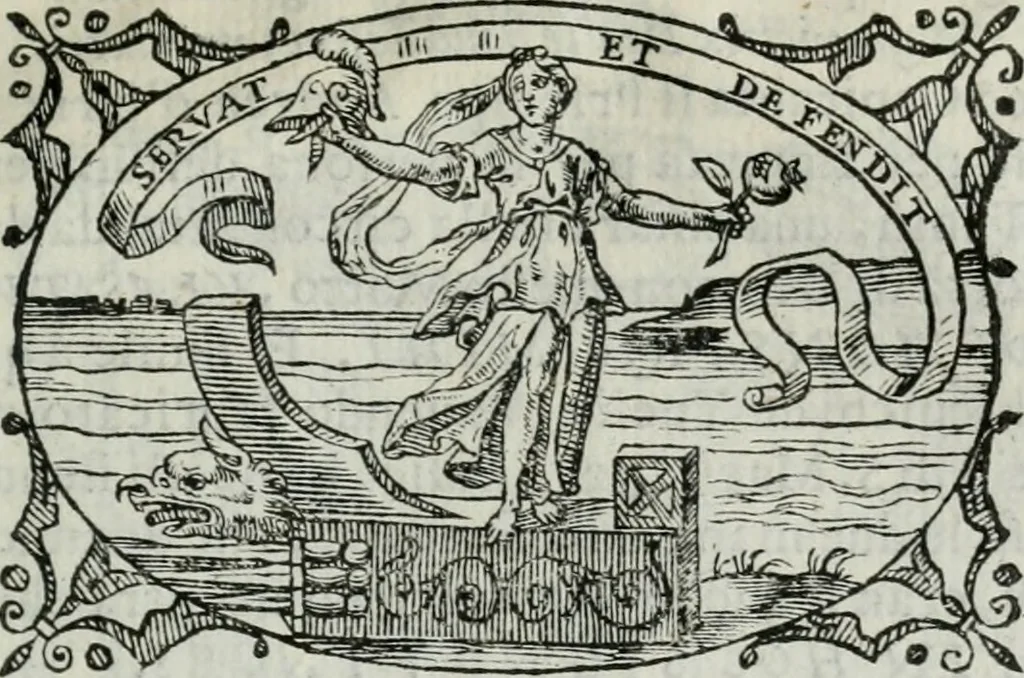 An illustration from Delle imprese trattato, 1592, leaf 622