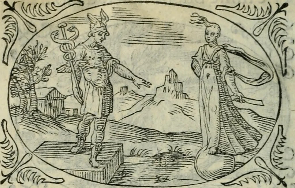 An illustration from Delle imprese trattato, 1592, leaf 647