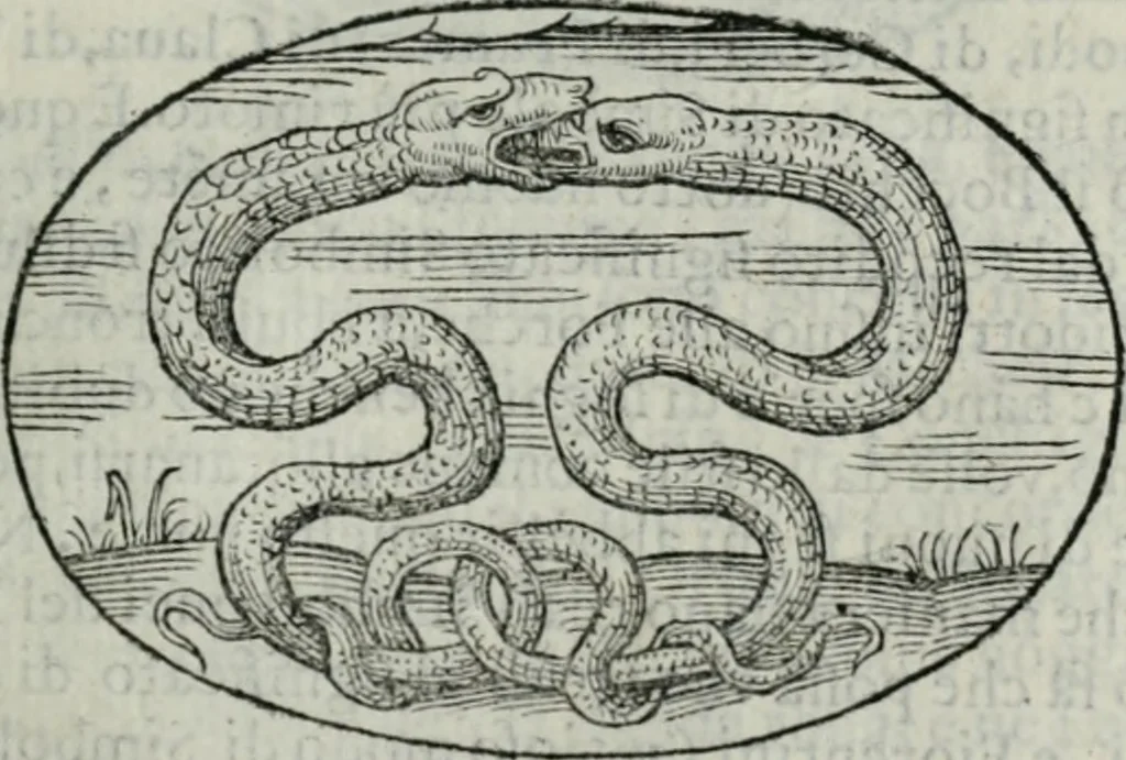 An illustration from Delle imprese trattato, 1592, leaf 84