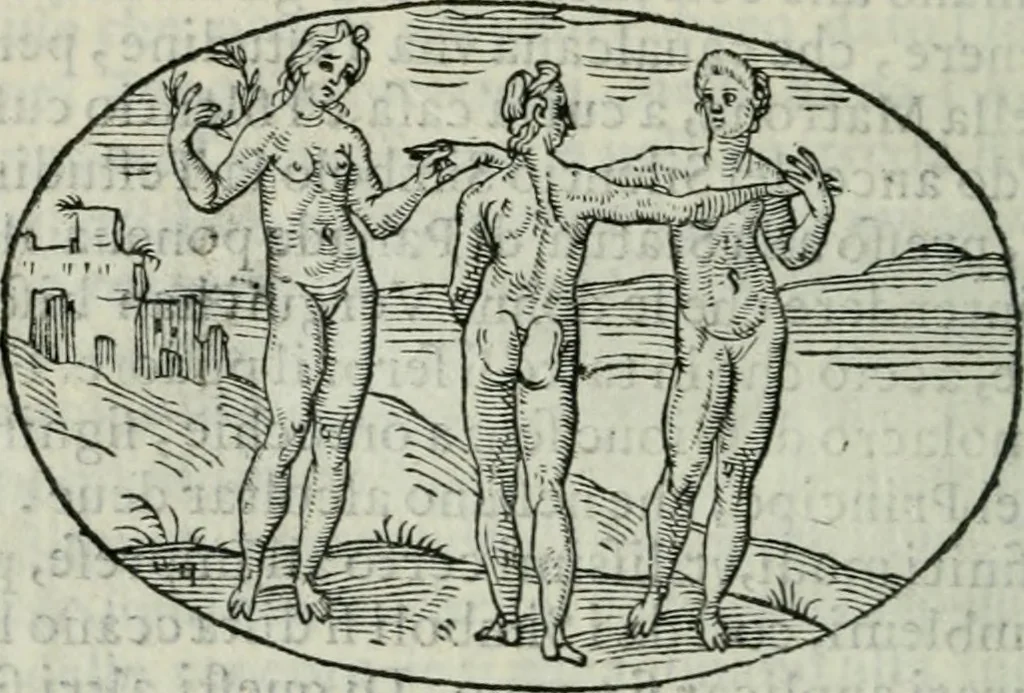 An illustration from Delle imprese trattato, 1592, leaf 85