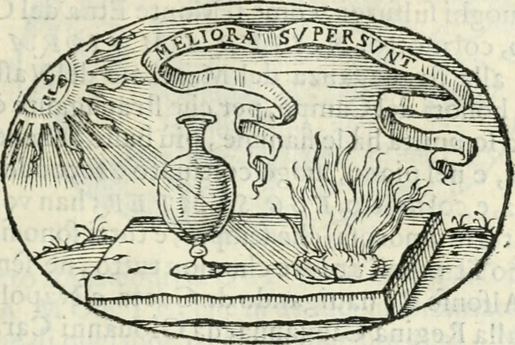 An illustration from Delle imprese, trattato, 1592, leaf 124