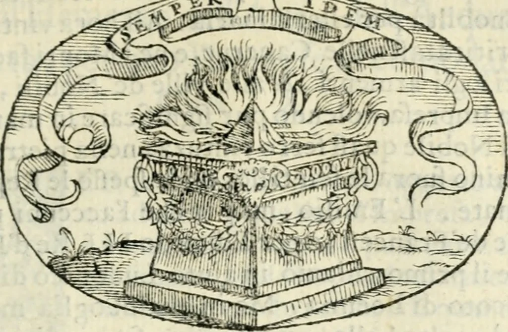An illustration from Delle imprese, trattato, 1592, leaf 126