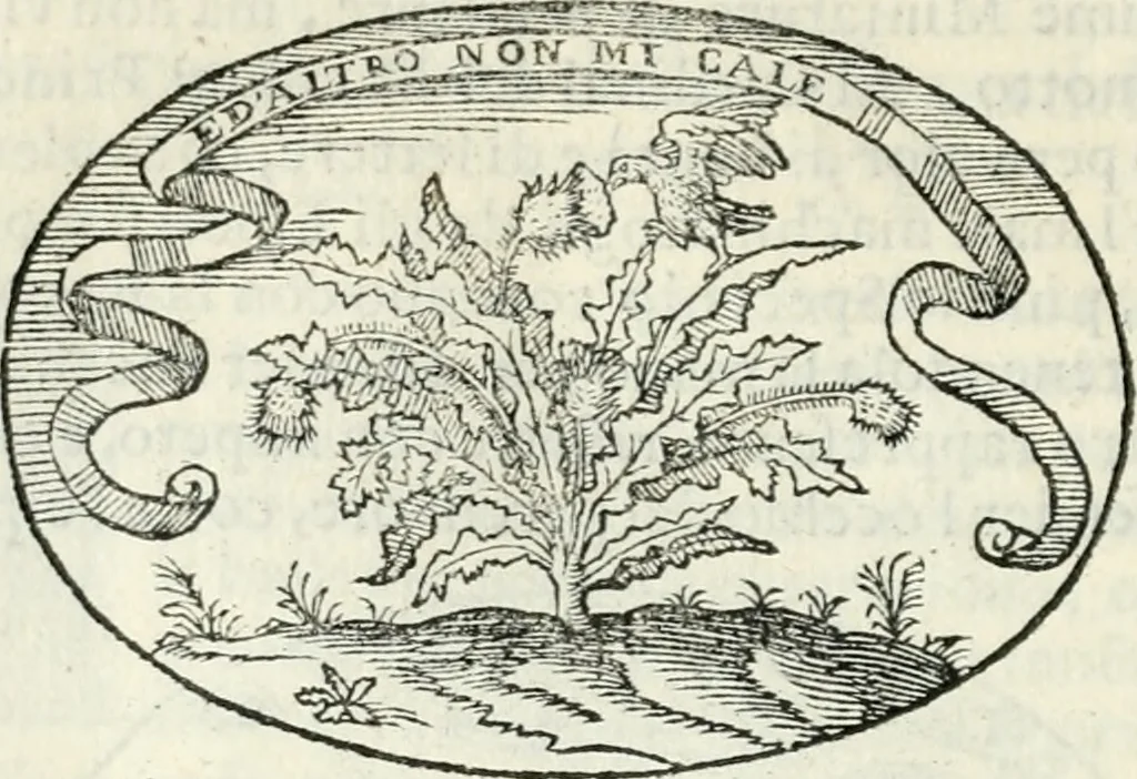 An illustration from Delle imprese, trattato, 1592, leaf 139