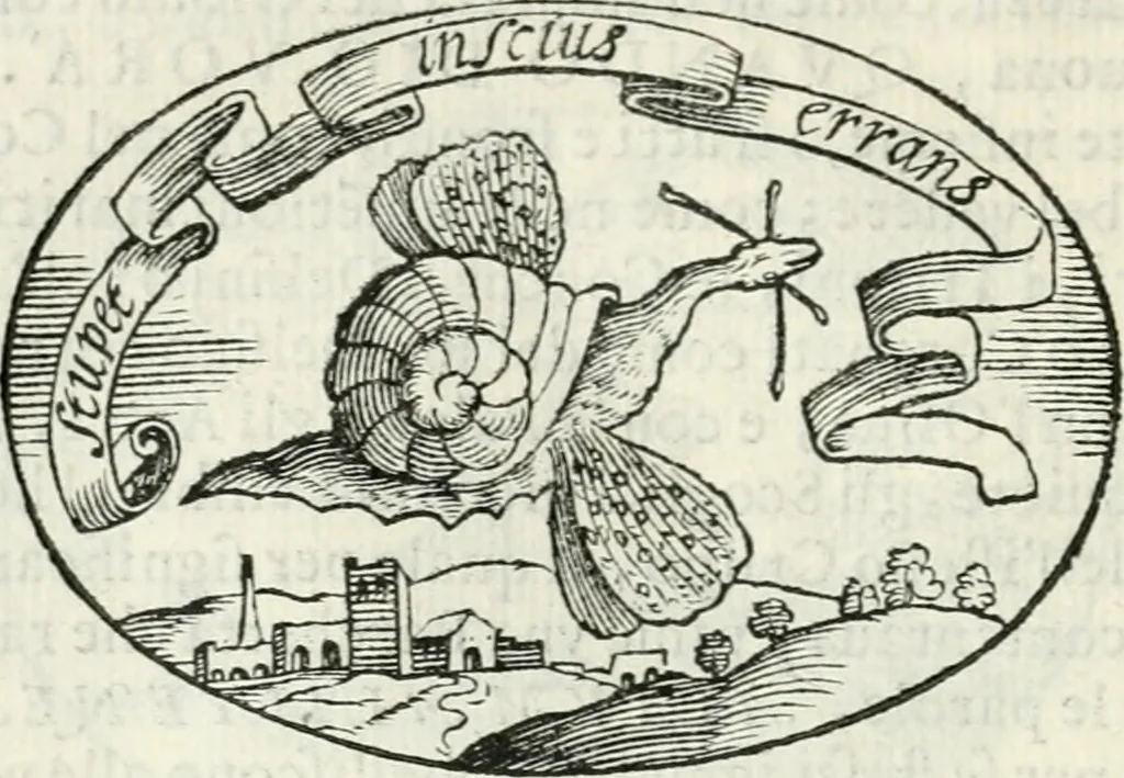 An illustration from Delle imprese, trattato, 1592, leaf 145