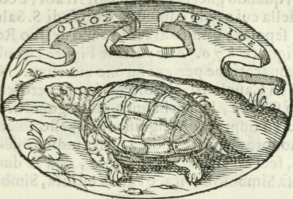 An illustration from Delle imprese, trattato, 1592, leaf 160