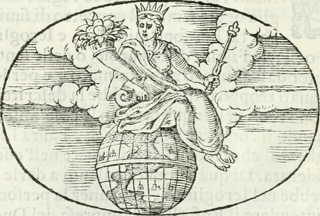 An illustration from Delle imprese, trattato, 1592, leaf 173