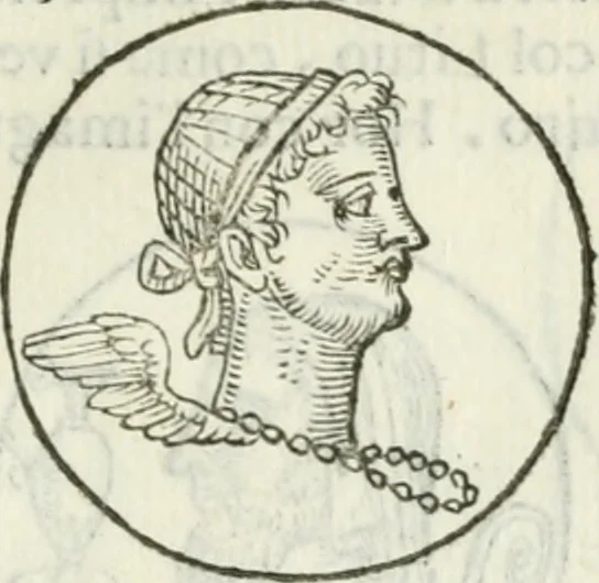 An illustration from Delle imprese, trattato, 1592, leaf 184