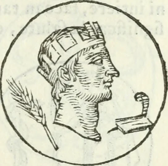 An illustration from Delle imprese, trattato, 1592, leaf 184