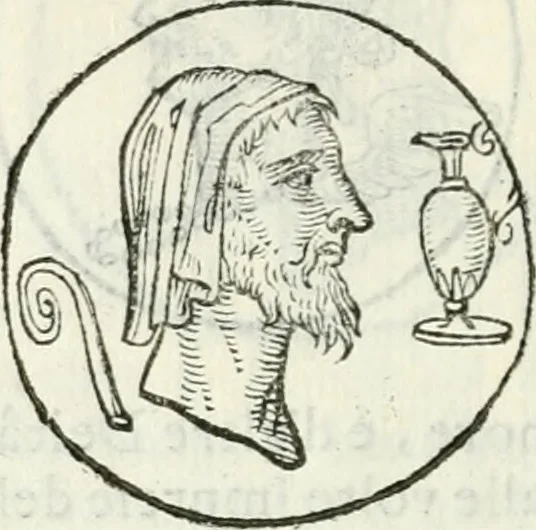 An illustration from Delle imprese, trattato, 1592, leaf 185