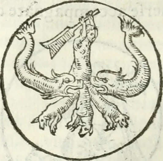 An illustration from Delle imprese, trattato, 1592, leaf 187
