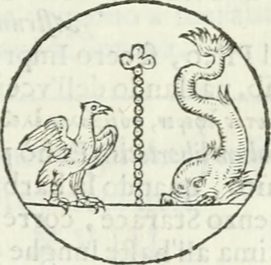An illustration from Delle imprese, trattato, 1592, leaf 190