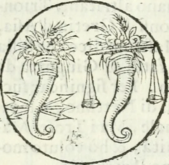 An illustration from Delle imprese, trattato, 1592, leaf 191