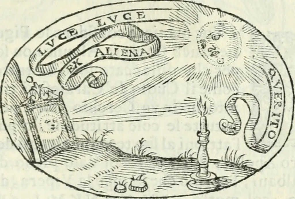 An illustration from Delle imprese, trattato, 1592, leaf 200