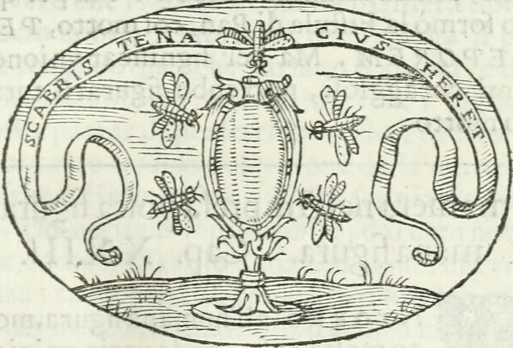 An illustration from Delle imprese, trattato, 1592, leaf 206
