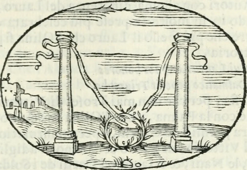 An illustration from Delle imprese, trattato, 1592, leaf 228