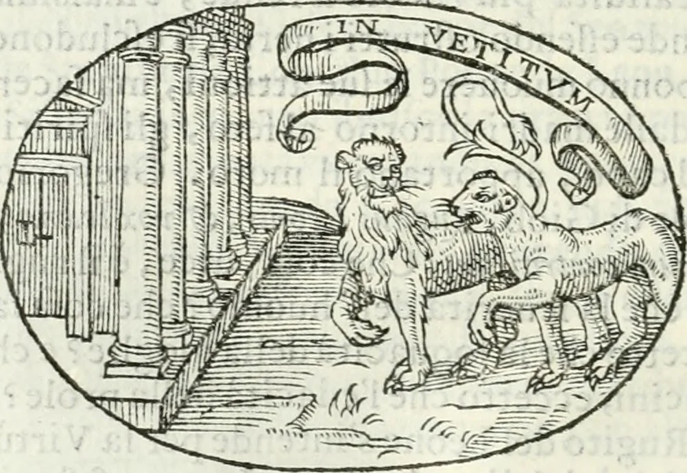 An illustration from Delle imprese, trattato, 1592, leaf 251