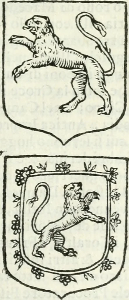An illustration from Delle imprese, trattato, 1592, leaf 254