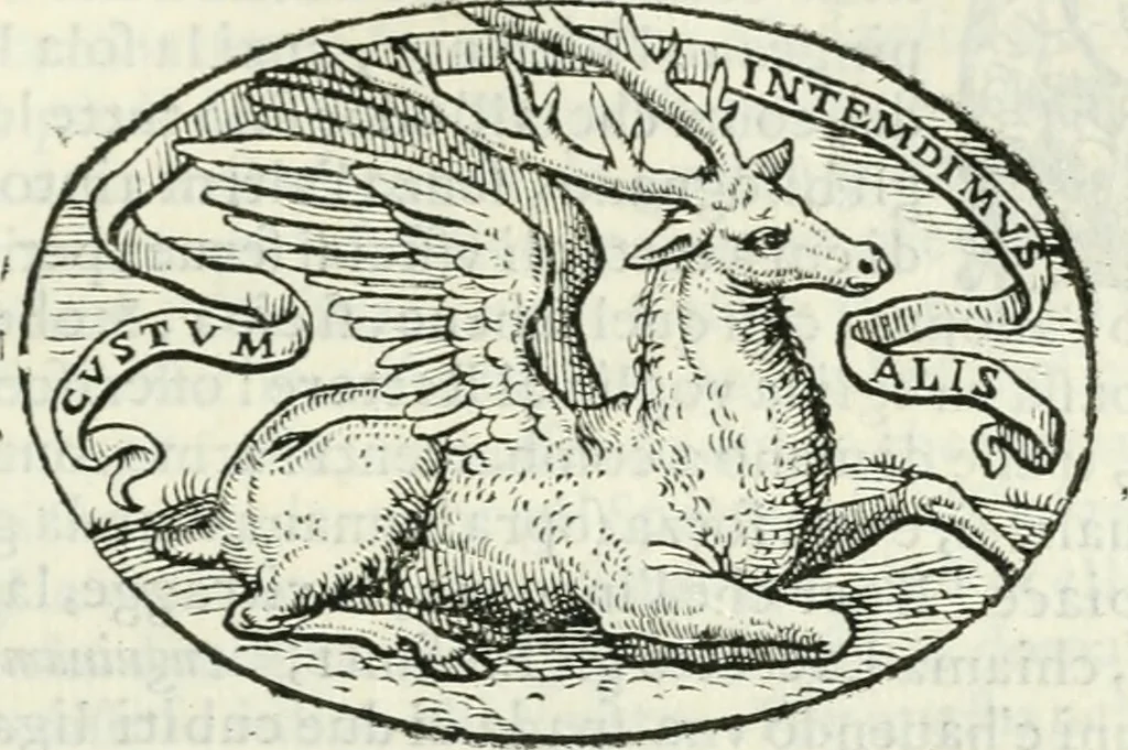 An illustration from Delle imprese, trattato, 1592, leaf 268