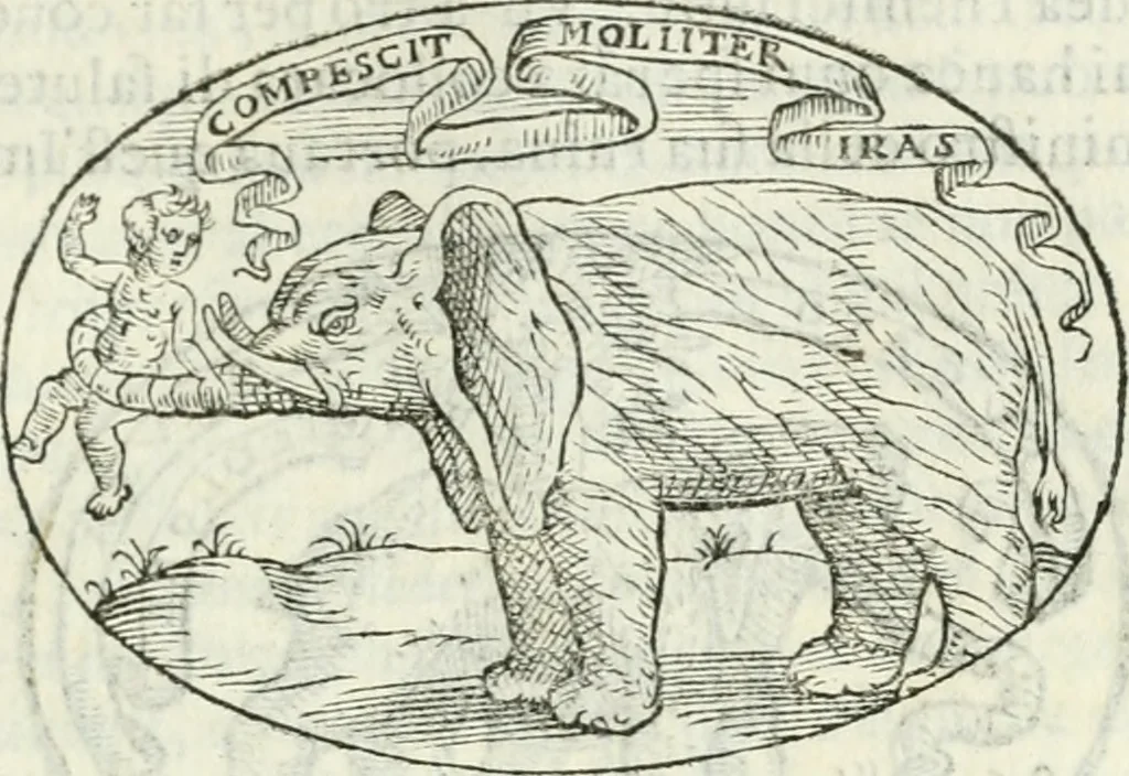 An illustration from Delle imprese, trattato, 1592, leaf 274