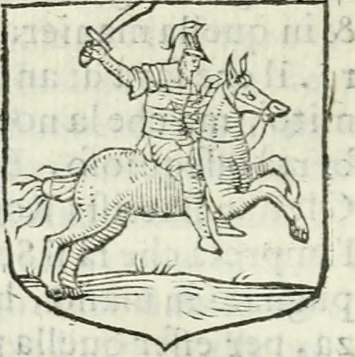 An illustration from Delle imprese, trattato, 1592, leaf 287