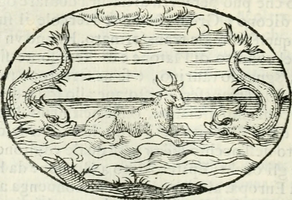 An illustration from Delle imprese, trattato, 1592, leaf 295