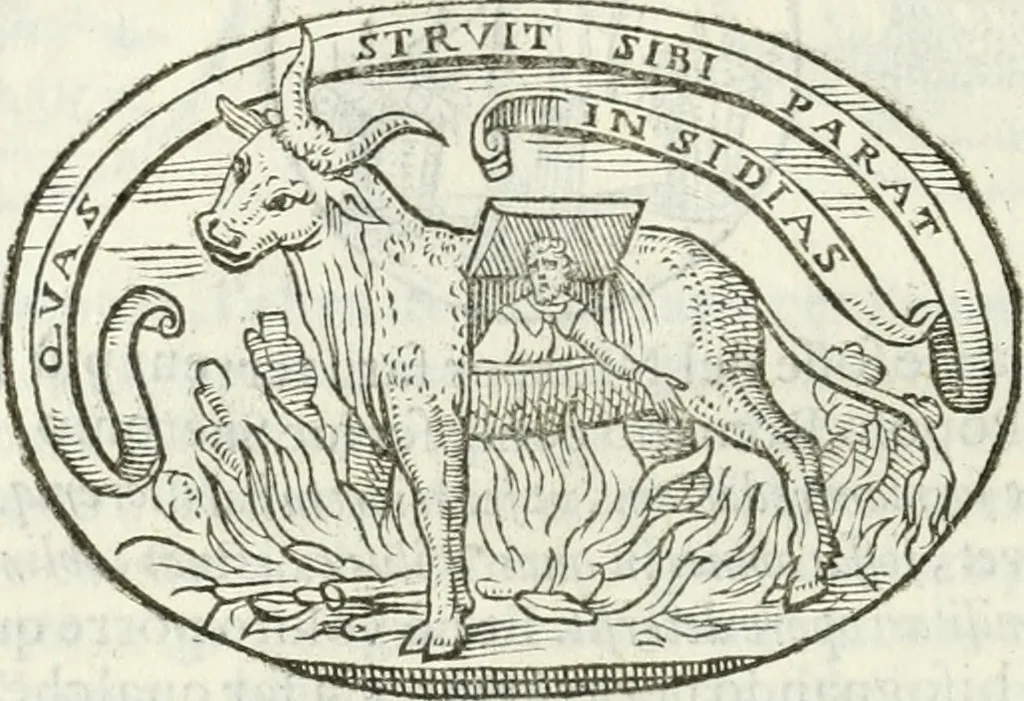 An illustration from Delle imprese, trattato, 1592, leaf 307