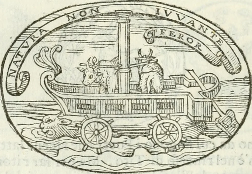 An illustration from Delle imprese, trattato, 1592, leaf 307