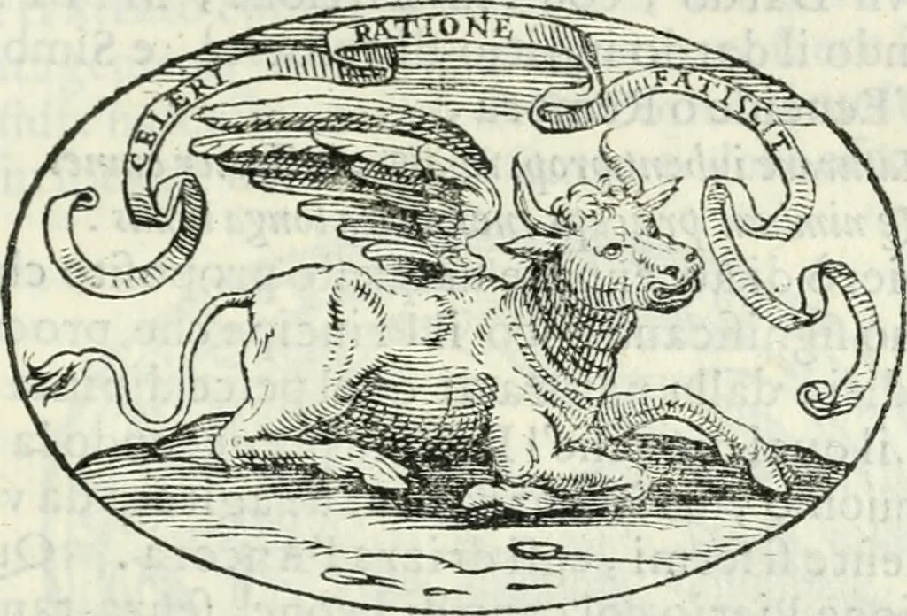An illustration from Delle imprese, trattato, 1592, leaf 308