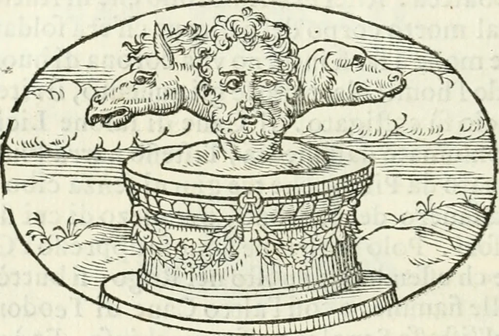 An illustration from Delle imprese, trattato, 1592, leaf 317