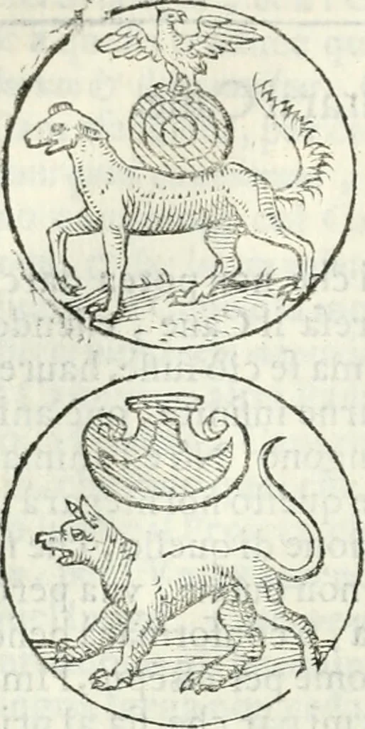 An illustration from Delle imprese, trattato, 1592, leaf 325