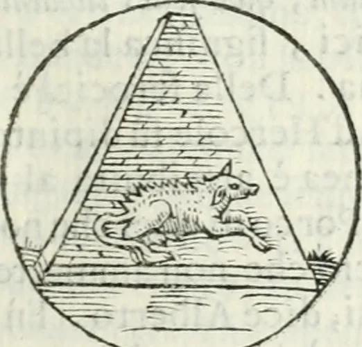An illustration from Delle imprese, trattato, 1592, leaf 360