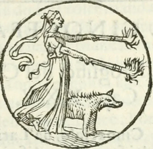 An illustration from Delle imprese, trattato, 1592, leaf 362