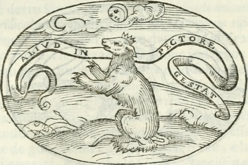 An illustration from Delle imprese, trattato, 1592, leaf 366
