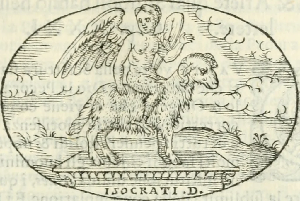 An illustration from Delle imprese, trattato, 1592, leaf 384