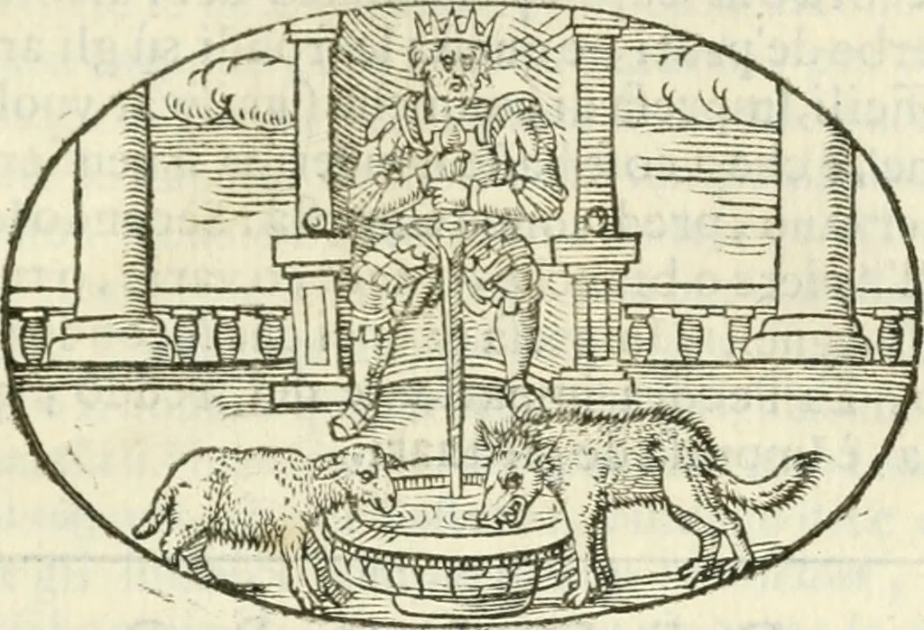 An illustration from Delle imprese, trattato, 1592, leaf 388