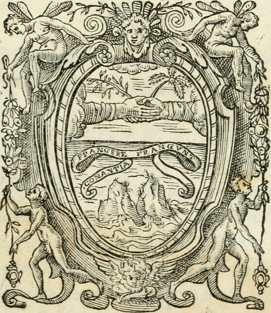 An illustration from Delle imprese, trattato, 1592, leaf 4