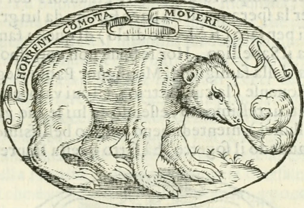 An illustration from Delle imprese, trattato, 1592, leaf 406