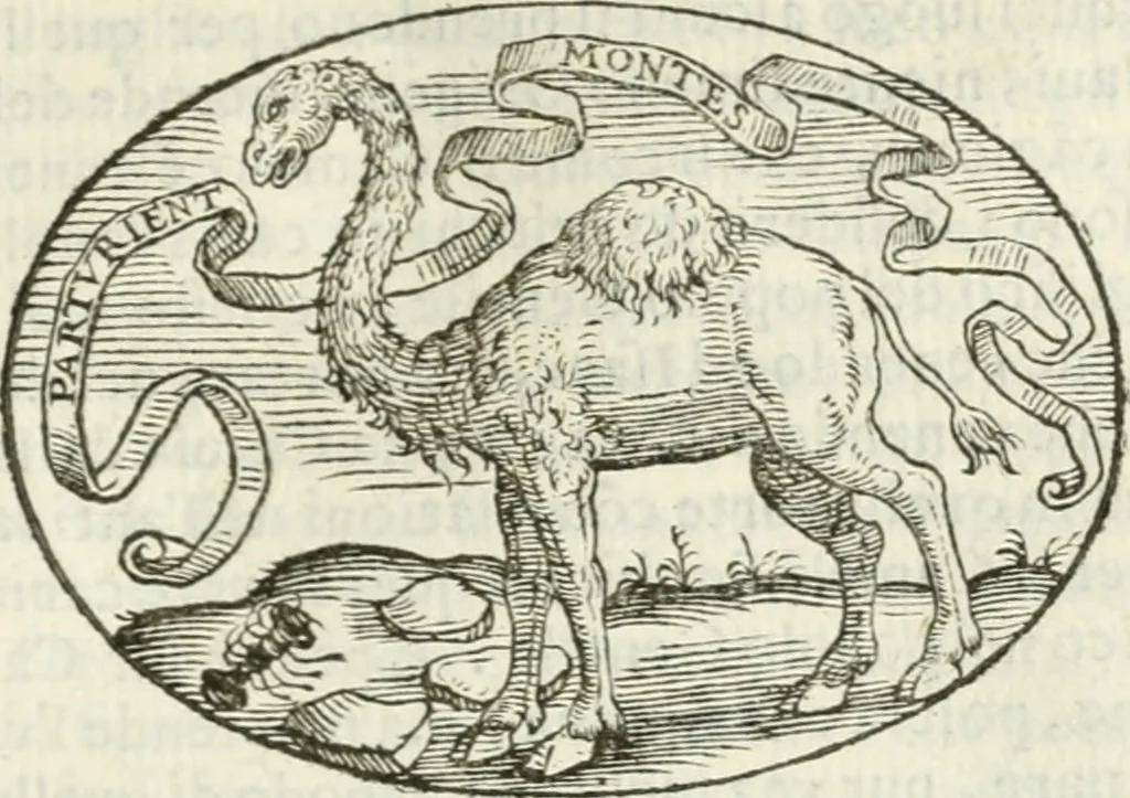 An illustration from Delle imprese, trattato, 1592, leaf 410