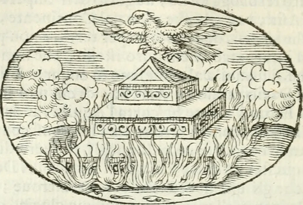 An illustration from Delle imprese, trattato, 1592, leaf 417