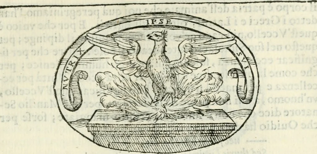 An illustration from Delle imprese, trattato, 1592, leaf 430